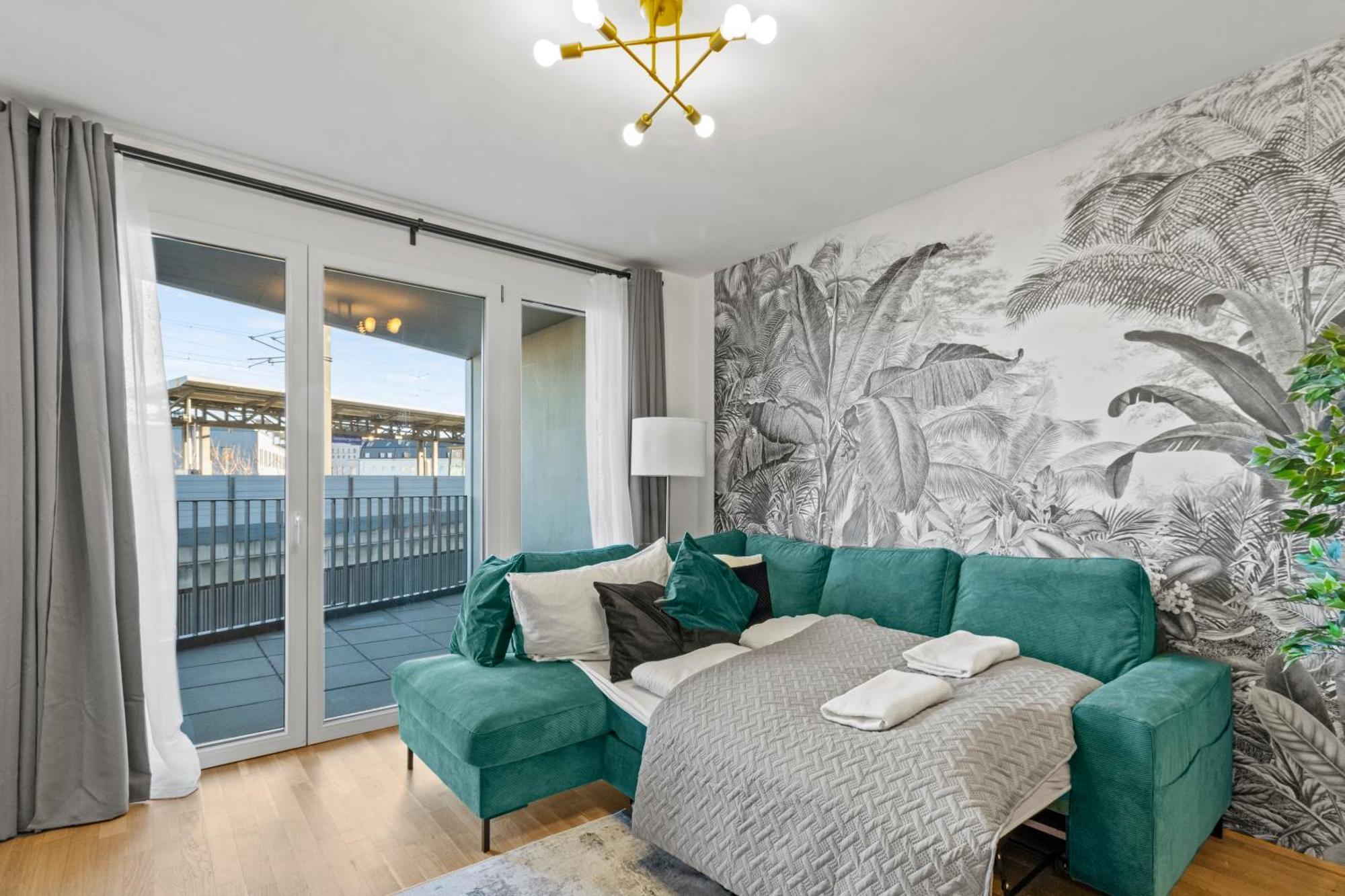 Balcony Apartment I 50 M² I Near City Center Виена Екстериор снимка
